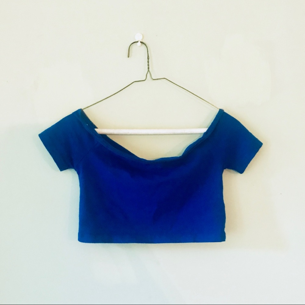 ASOS Off-The-Shoulder Crop Top